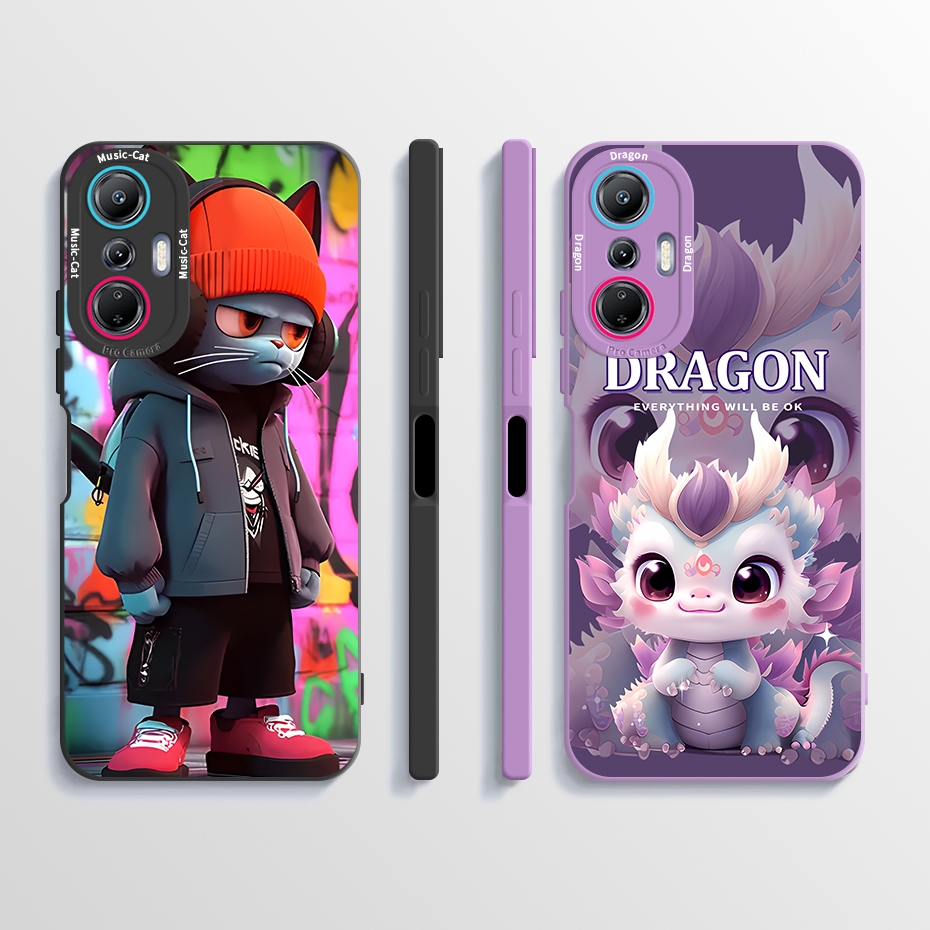 สําหรับ Infinix Hot 20s X6827 กรณี Cool พิมพ์รูปแบบกันกระแทกฝาหลัง Hot20s ซิลิโคนนุ่ม TPU ป้องกันโทรศัพท์ปลอก