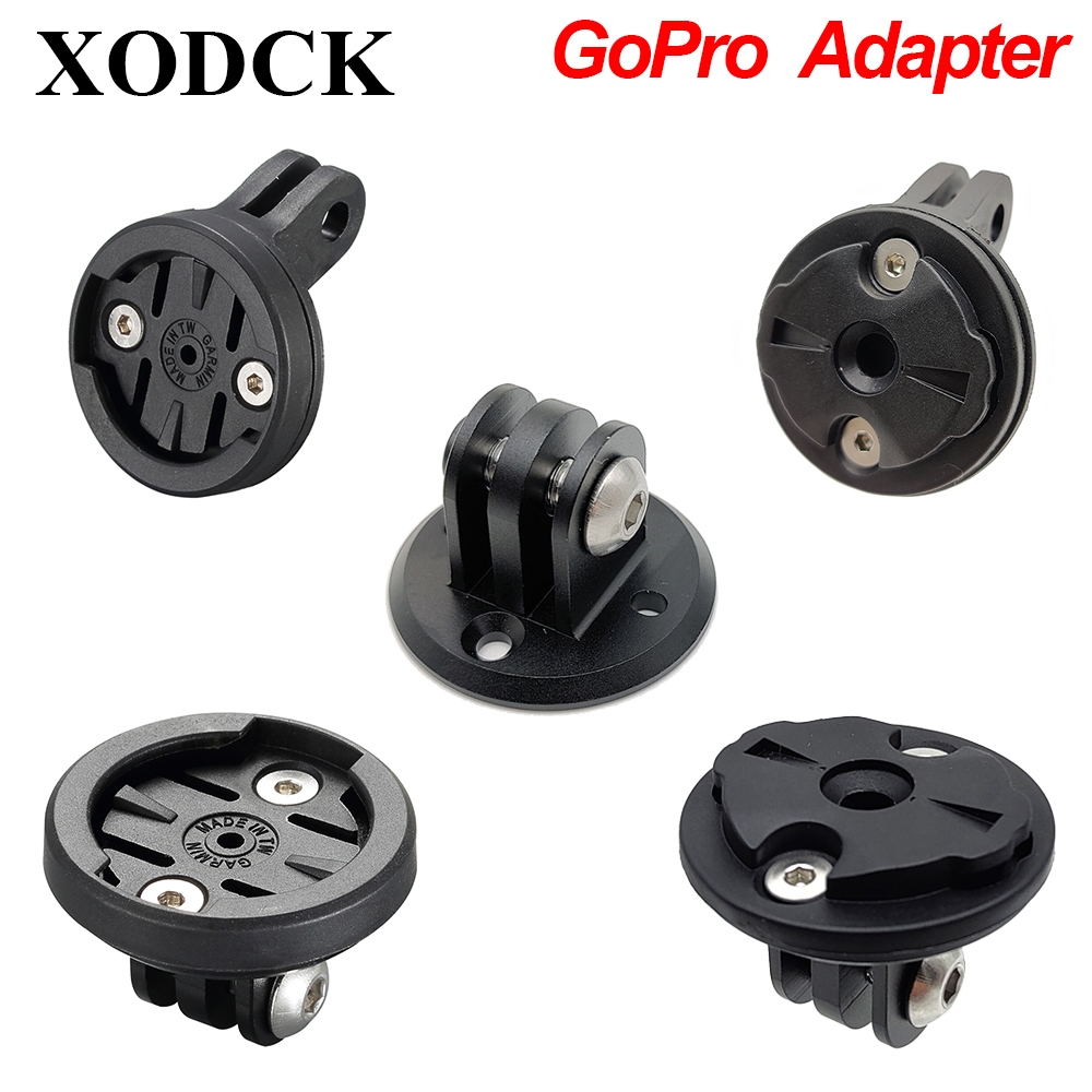 Garmin Gopro Combo Mount Holder Bracket Adapter Quick Release กล้องอะแดปเตอร์ไฟหน้าสําหรับ Garmin Wahoo Bryton K-EDGE Mount