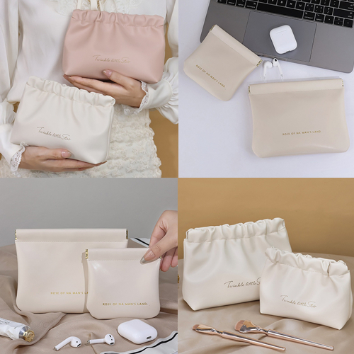 【IFA 】กระเป๋าเก็บเครื่องสําอาง ลิปสติก ขนาดเล็ก แบบพกพา หรูหรา สําหรับท่องเที่ยว