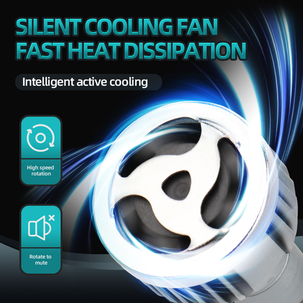 [Honda] Jazz GE 2009-2014 ไฟหน้ารถ LED หลอดไฟ Hi/Lo Beam ไฟหน้า 6000K สีขาว 12000LM Super Bright Lampu Depan Kereta - รูปที่ 3