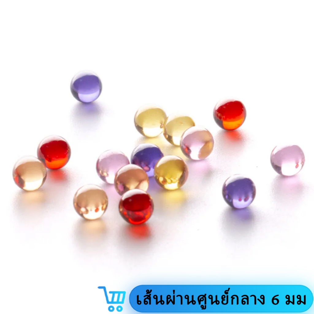 6 มม.สีสัน Terp Pearl Banger ใส่ไข่มุกสําหรับเล็บควอตซ์แบน Z213