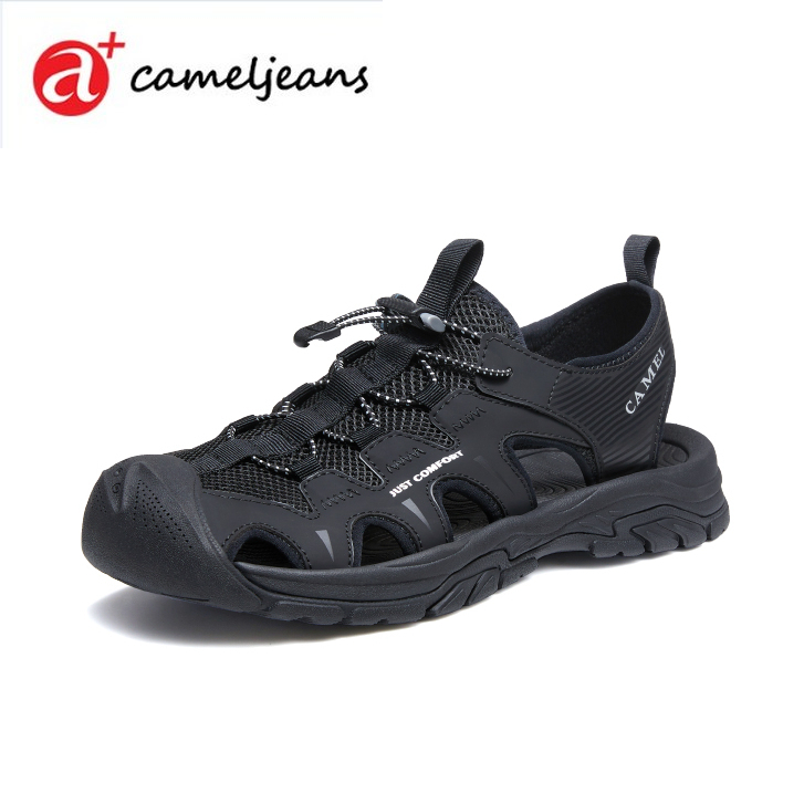 Cameljeans รองเท้าแตะกันลื่นกลางแจ้งสำหรับผู้ชายรองเท้าชายหาดลำลอง