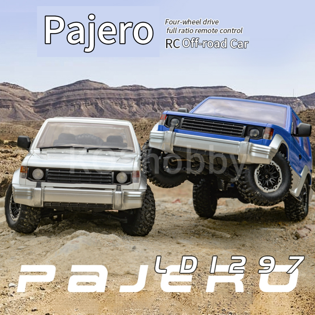 In Stock LDRC LD1297 1:14 4CH 4WD RC รถออฟโรด Pajero RTR KIT vision