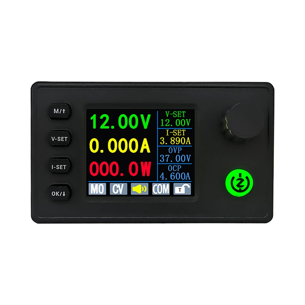Sk40c หน้าจอสี CNC ลิฟท์และตัวควบคุมแรงดันไฟฟ้าแบบปรับได้ Step-Down แหล่งจ่ายไฟ DC แรงดันไฟฟ้าโมดูลกระแสคงที่