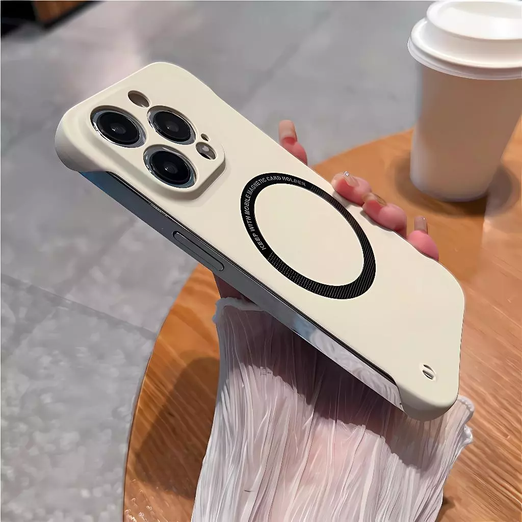 ELAXISปลอกสําหรับiPhone Hard PC Ultra Thinไร้ขอบไร้สายชาร์จปกหลังสําหรับiPhone 16 16e 15 14 Plus 13 12 11 Xs Pro Max mini X XRเคสโทรศัพท์EI019