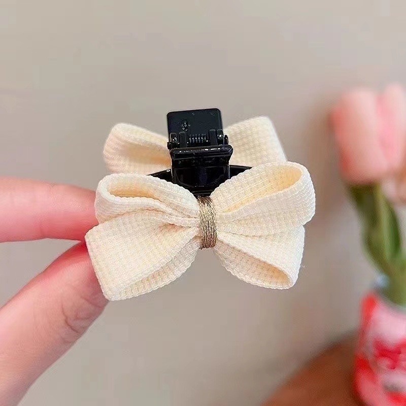 1ชิ้น คลิปโบว์ขนาดเล็กหวานและน่ารักสําหรับเด็กหน้าม้ากิ๊บติดผมหน้าผากกิ๊บผมหักกิ๊บติดผมเจ้าหญิงด้านข้างคลิป หมวก - รูปที่ 6