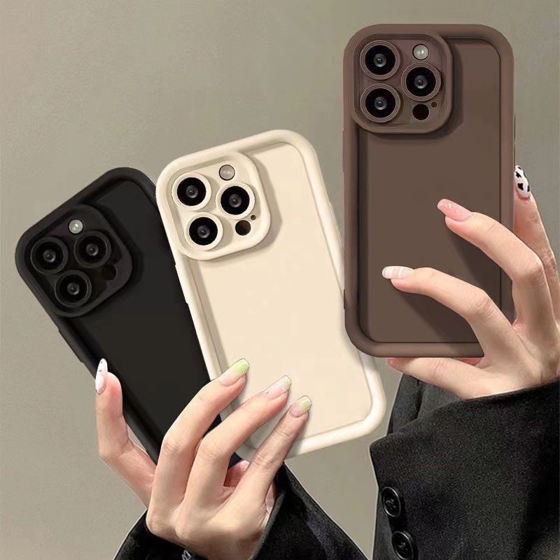 Samsung A10 A10S A11 A20S A31 A51 A70 A71 M01S M10 M11 Original Angel Eye ซิลิโคนเหลวเคสโทรศัพท์ฝาครอบ