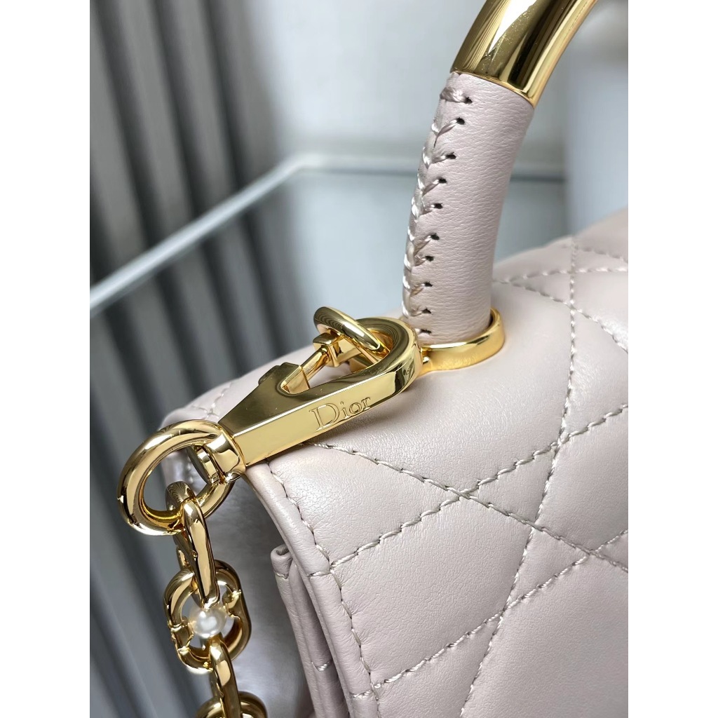 สั่งซื้อต้นฉบับสไตล์ใหม่ ANGE กระเป๋าถือ Cowhide หวายขนาดใหญ่ลายสก๊อต M4401 Retro แบบพกพาไหล่เดียว Messenger หญิงกระเป๋า DI999999-0706
