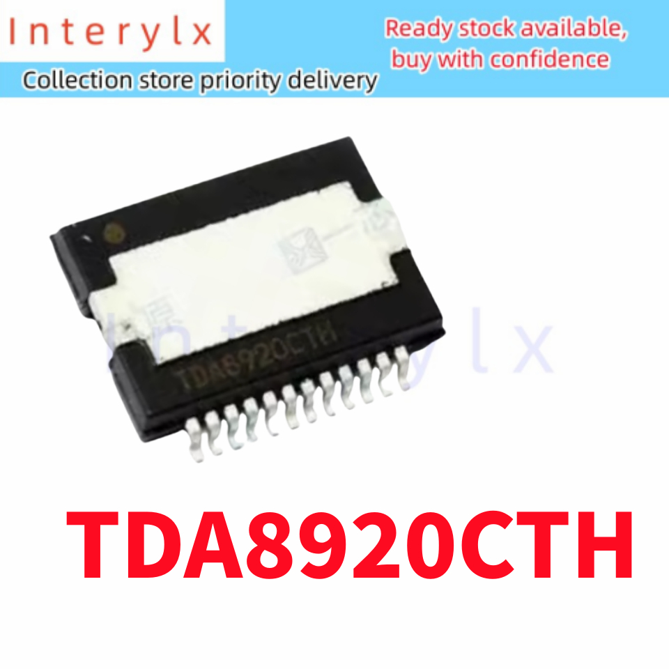 1 ชิ้น/ล็อตใหม่เอี่ยมนําเข้าของแท้ TDA8920CTH/N1 TDA8920CTH TDA8920 Patch HSOP-24 ชิปเสียงเครื่องขยา
