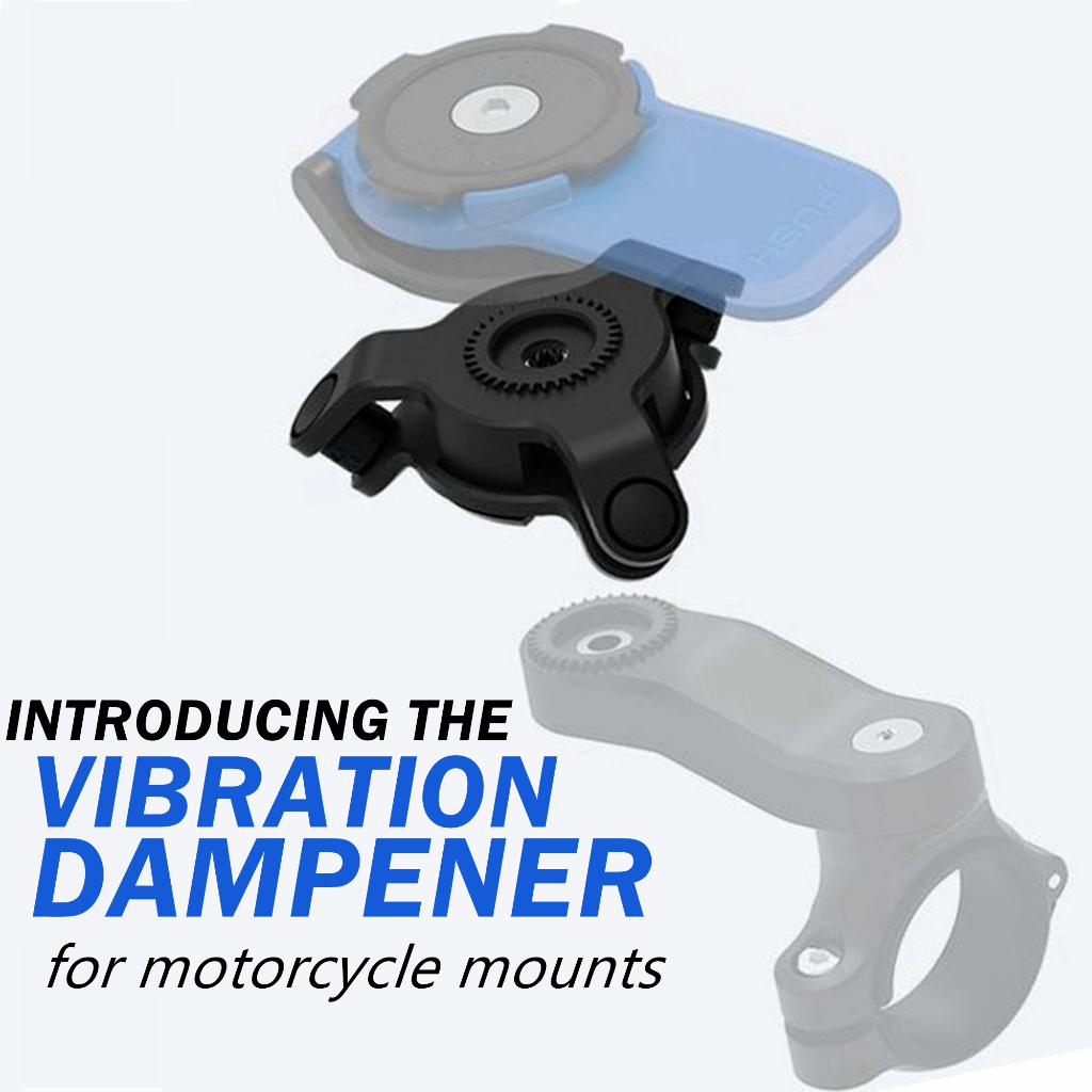 Ql รถจักรยานยนต์การสั่นสะเทือน Dampener จักรยานผู้ถือโทรศัพท์โช้คอัพ Absorption Modul วงเล็บ Anti-shake Mount ขาตั้งอะแดปเตอร์