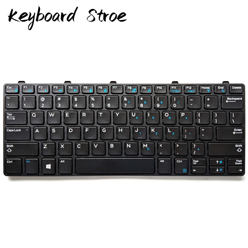Latitude สําหรับ 3180 Dell 3189 3300 3310 3380 3190 2-in-1 P26T P80G P95G แป้นพิมพ์แล็ปท็อป US pxb6