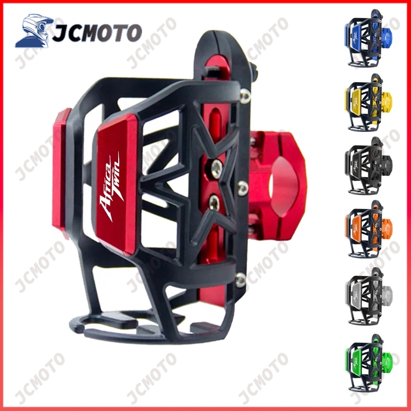 สําหรับ Honda Africa Twin CRF 1100 L CRF1100 CRF1000L รถจักรยานยนต์เครื่องดื่มขวดน้ํากรงเครื่องดื่มที่วางแก้ว Sdand Mount อุปกรณ์เสริม