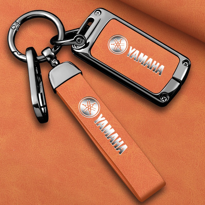 เคสกุญแจรีโมทรถยนต์ Yamaha Grand Filano Hybrid 2022 - 2023 Nmax v2 Aerox v2 Fazzio เคสกุญแจ Xmax300 Aerox y16zr Sniper 155r ของแต่งรถยนต์ พวงกุญแจ