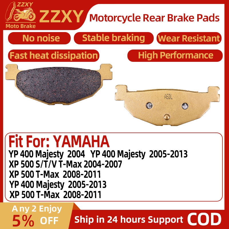 1 คู่รถจักรยานยนต์อุปกรณ์เสริมด้านหลังเบรคสําหรับ YAMAHA YP 400 Majesty 2004 YP 400 Majesty 05-13 XP