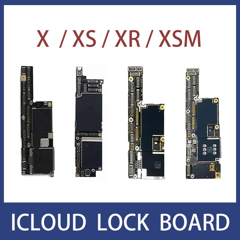 Icloud ล็อค ID เมนบอร์ดสําหรับ IPhone X XS XSMAX XR Swap Practice Logic Board Complete Boot หน้าจอทด