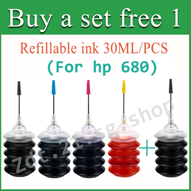 ตลับหมึก HP 680XL HP 680 ที่รองรับ HP XXL680 สีดํา HP 680 สีเติม HP 680 Ink 2677 / 2678 / 5088 / 507