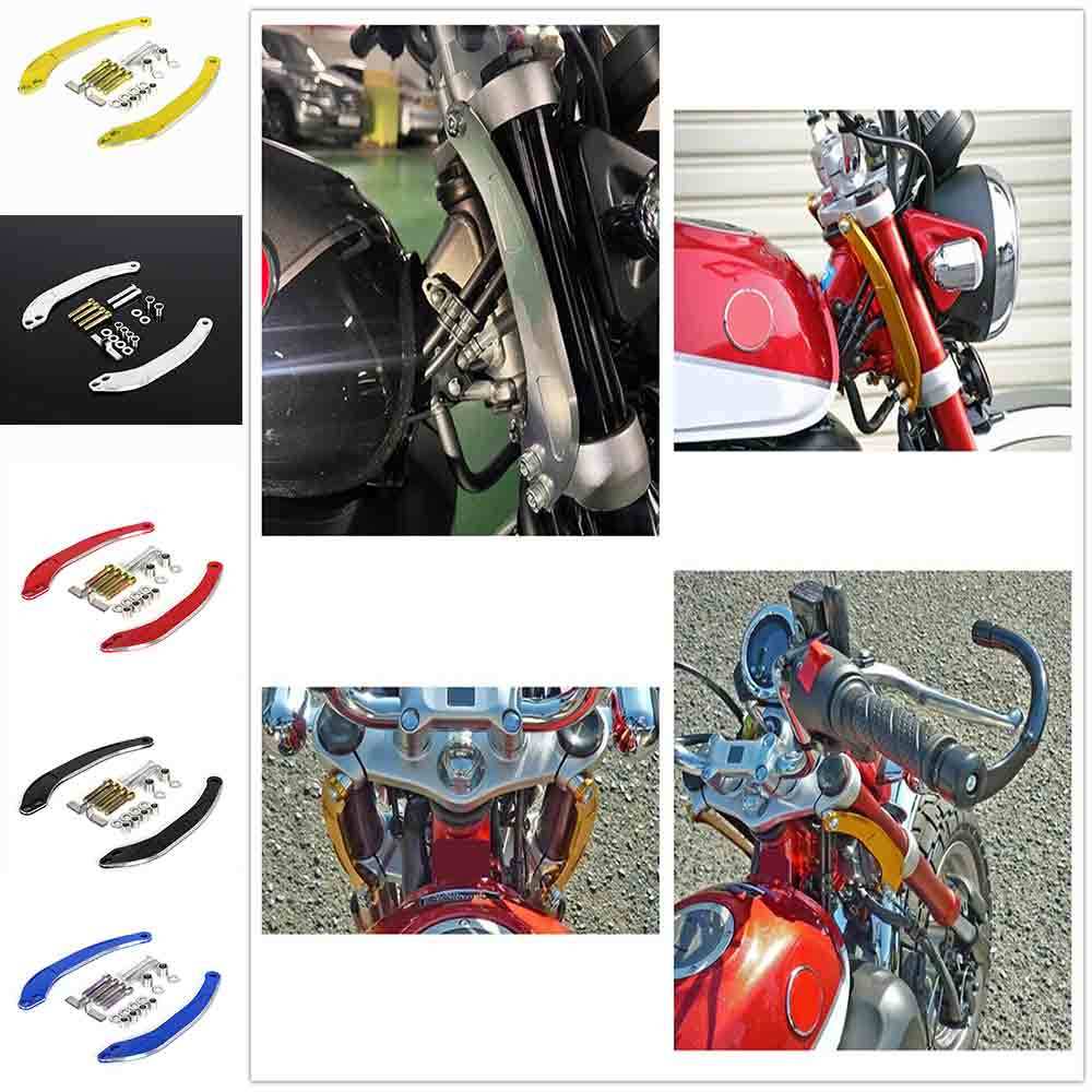อลูมิเนียม CNC พวงมาลัย Stem Stabilizer อะไหล่สําหรับ Honda Grom Monkey125 2018-2023