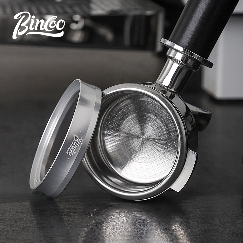 Bincoo เครื่องชงกาแฟ Magnetic Powder รับแหวน Anti-flying Powder Catcher อิตาเลี่ยนกาแฟภาชนะ 51/58 มม.