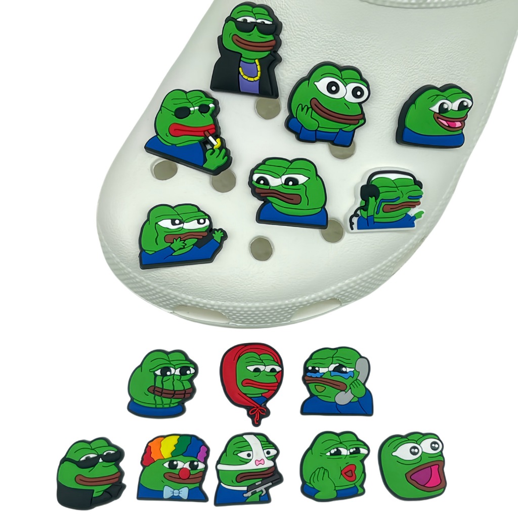 #415 Crocs jibbitz รองเท้า charms รองเท้าอุปกรณ์เสริม DIY สําหรับผู้ใหญ่เด็กรองเท้าแตะตกแต่ง crocs สําหรับผู้หญิงผู้ชาย
