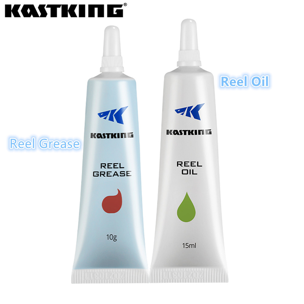 Kastking 2pcs จาระบีป้องกัน + น้ํามันหล่อลื่นสําหรับรอกตกปลาแบริ่งน้ํามันหล่อลื่น Baitcasting Spinning Fishing Reel Lube น้ํามันบํารุงรักษาเครื่องมือตกปลา