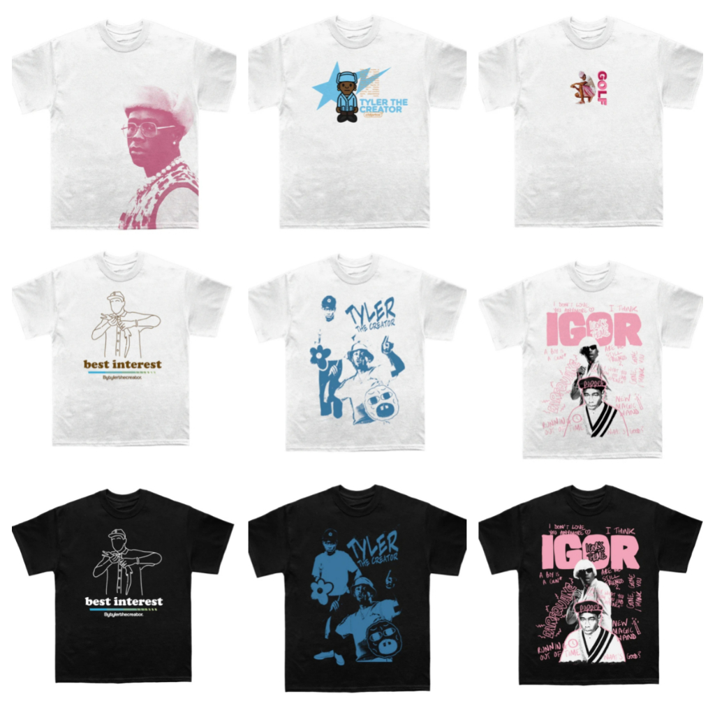 เสื้อยืดซีรีส์ TYLER G unisex