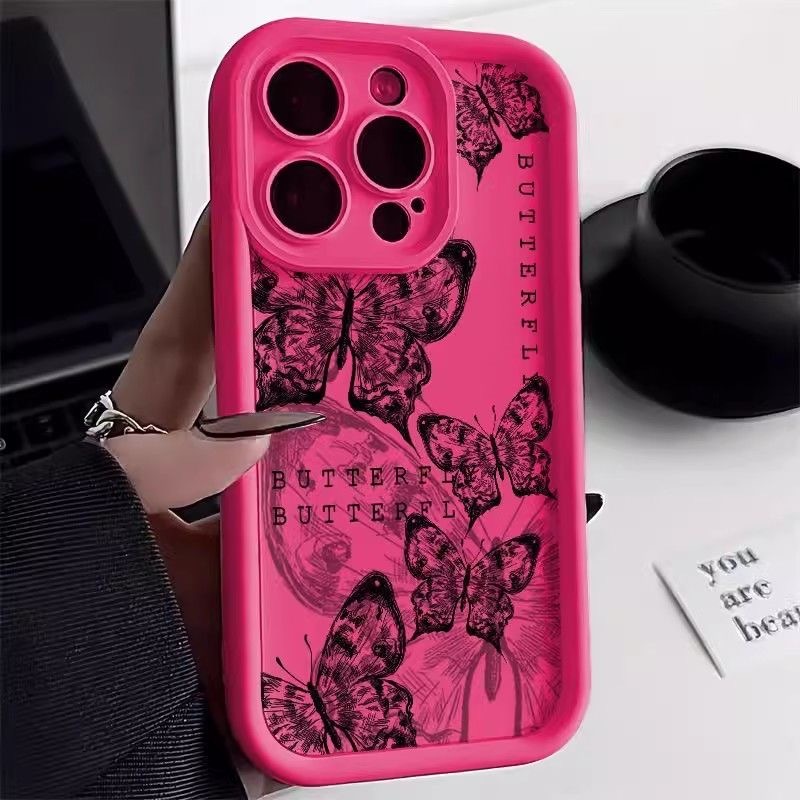 เคส Vivo Y30 5G Y12A Y20Sg Y12S T1 5G Y02S 4G Y16 Y02 Y02A Y02T Y35 2022 4G ซิลิโคนโบราณลมผีเสื้อโทรศัพท์กรณี