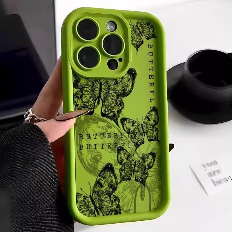 เคส Vivo Y91 Y95 Y91C Y1S Y77 5G V21E V27E 4G V27 5G V27 Pro ซิลิโคนโบราณลมผีเสื้อโทรศัพท์กรณี