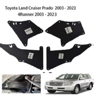 ซีลบังโคลนหน้าสําหรับ Toyota Land Cruiser Prado 4runer 2003-…