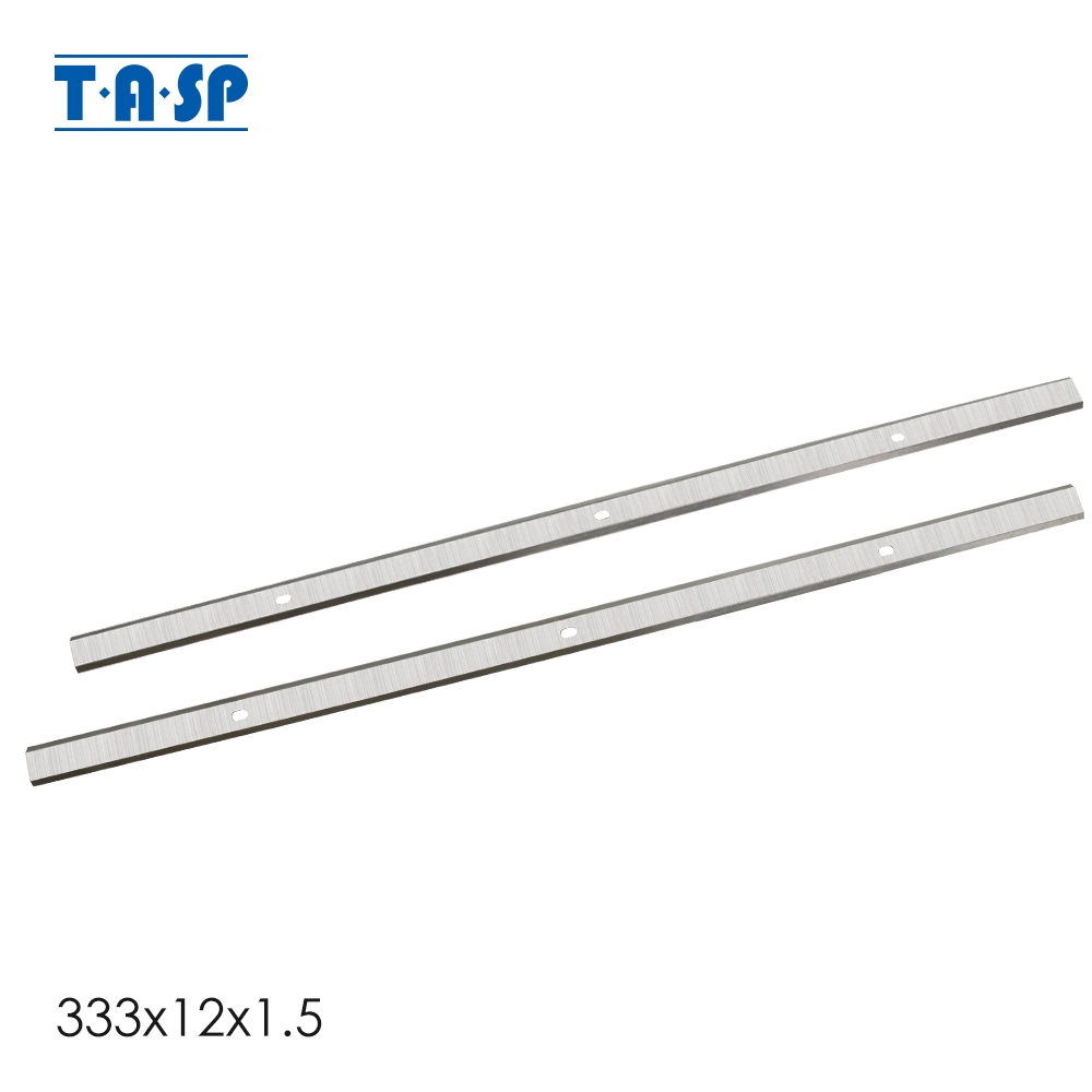 Tasp 2pcs 13 "HSS ความหนา Planer ใบมีด 333x12x1.5 มม.Double Edged สําหรับ Delta 22-580 22-590 TP300 Metabo DH330 WEN 6552-043