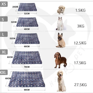 Happy Pet เบาะนอนสัตว์เลี้ยง นุ่มสบาย สําหรับสุนัขและแมว พรมนอนสําหรับสัตว์เลี้ยง