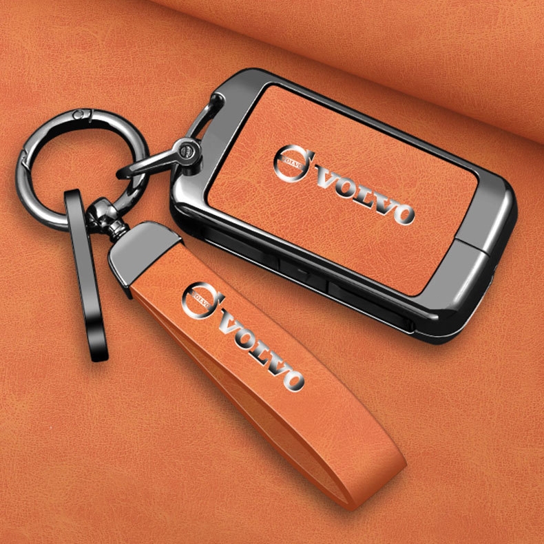ปลอกกุญแจรถยนต์   Volvo XC90 XC60 XC40 C40 V60 S90 S60 Recharge เคสกุญแจรีโมทรถยนต์วอลโว่
