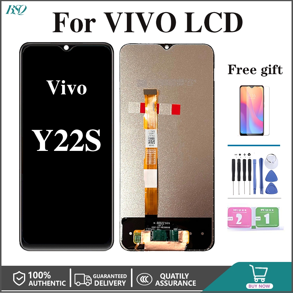 สําหรับ LCD Vivo Y22 Y22s เปลี่ยนจอแสดงผล LCD และหน้าจอสัมผัส