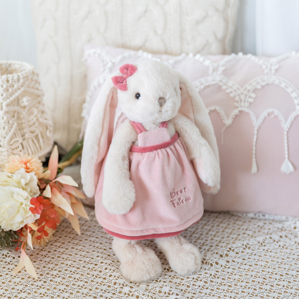 ของเล่นตุ๊กตาเบรียลตุ๊กตากระต่ายคลาสสิกรีเบคก้าตุ๊กตากระต่ายผ่อนคลายนอนตุ๊กตาสาวของขวัญ