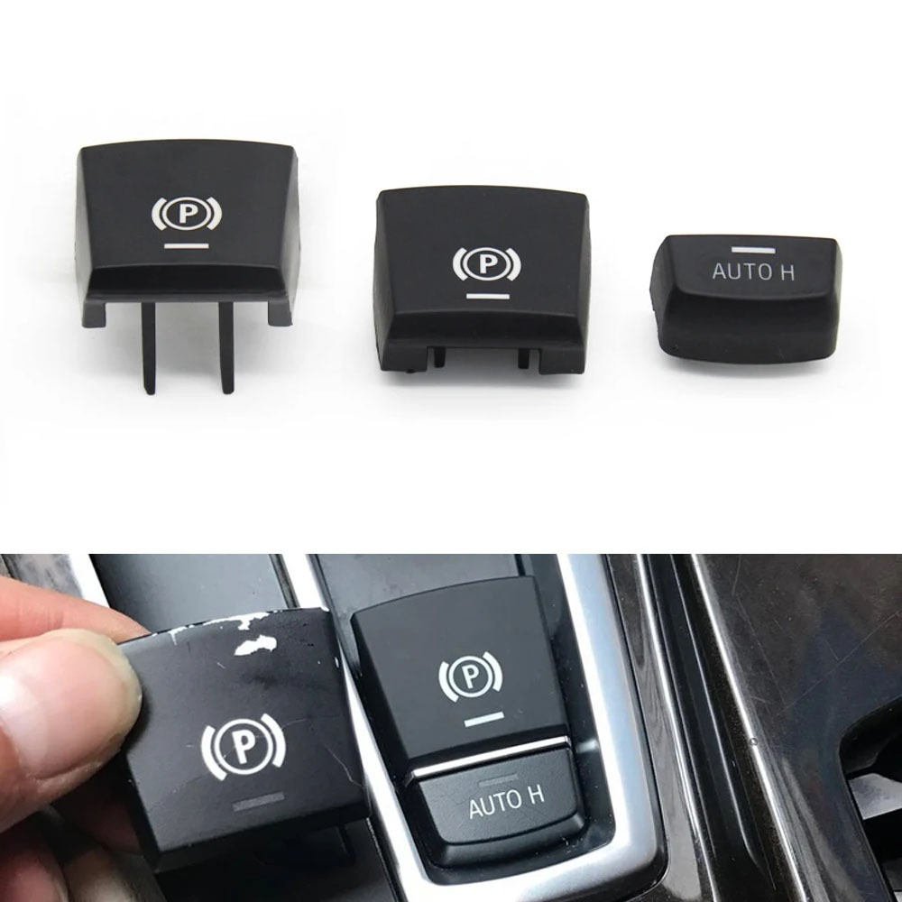 อิเล็กทรอนิกส์ที่จอดรถเบรคสวิทช์ Auto P ปุ่มสําหรับ BMW 5 6 7 X3 X4 X5 X6 M5 Series F01 F02 F10 F12 F15 F16 F25 F26