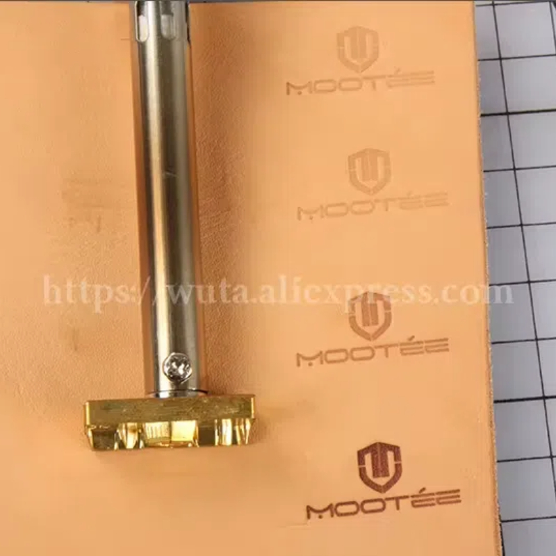 WUTA 220โวลต์60วัตต์สหรัฐเสียบหัวแร้งไฟฟ้าปรับอุณหภูมิสําหรับหนังหัตถกรรมมือถือปั๊มร้อนนูนโลโก้และยี่ห้อ