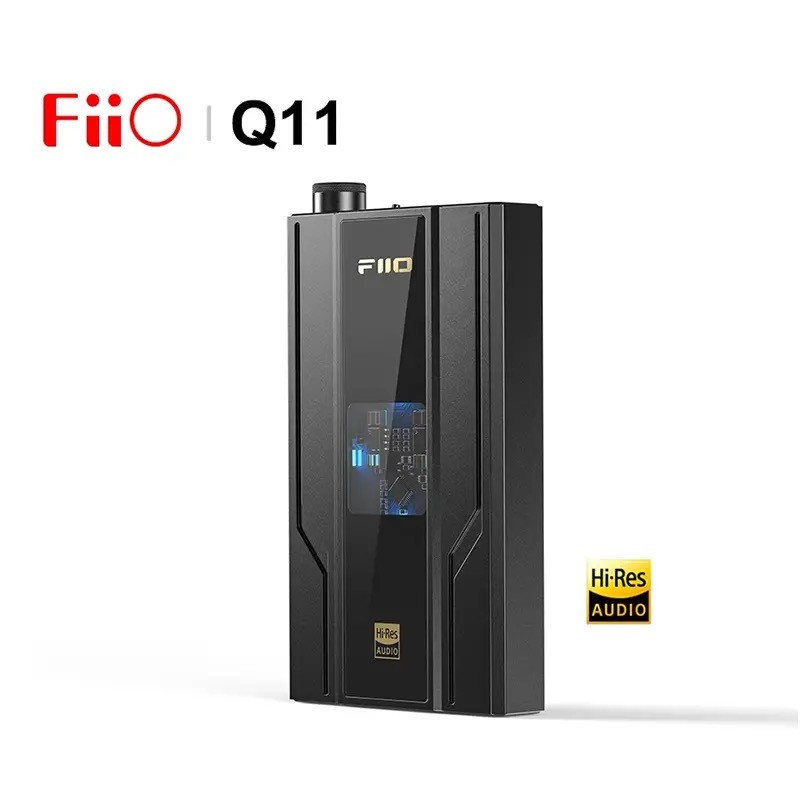 Fiio JadeAudio Q11 แบบพกพา DAC AMP เครื่องขยายเสียงหูฟังประสิทธิภาพสูง CS43198 ชิป PCM384 DSD256