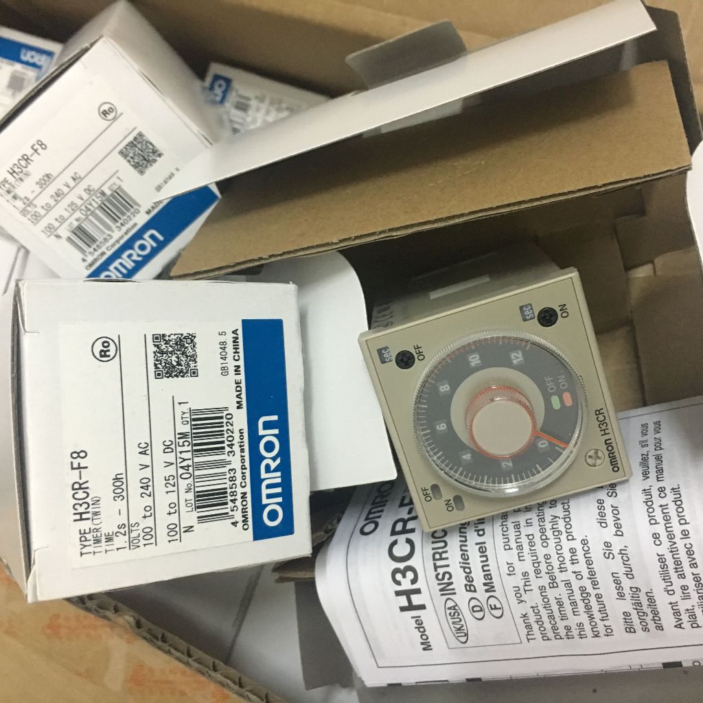 H3CR-A8 H3CR-A H8L A8E รีเลย์เวลา AC100 ~ 240V12-48V 1.2 S-300H