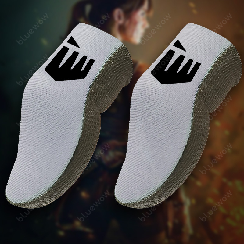 Bluewow Gaming Finger Sleeve เกมมือถือถุงมือสําหรับ PUBG Breathable Finger Sleeve ปลายนิ้ว Anti-slip Silver Fiber Gaming Cover