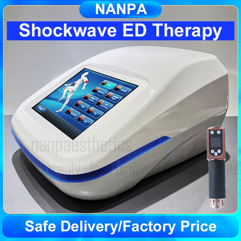 รุ่นที่กําหนดเองPhysiotherapy Ed Shockwaveเครื่องบรรเทาอาการปวดร่างกายนวดบําบัดกีฬาการบาดเจ็บนวดการก