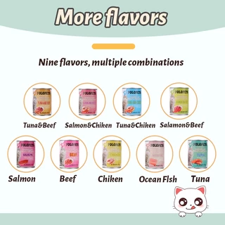 Folopets อาหารแมว ชนิดกระป๋อง อาหารกระป๋องสําหรับแมว 430g