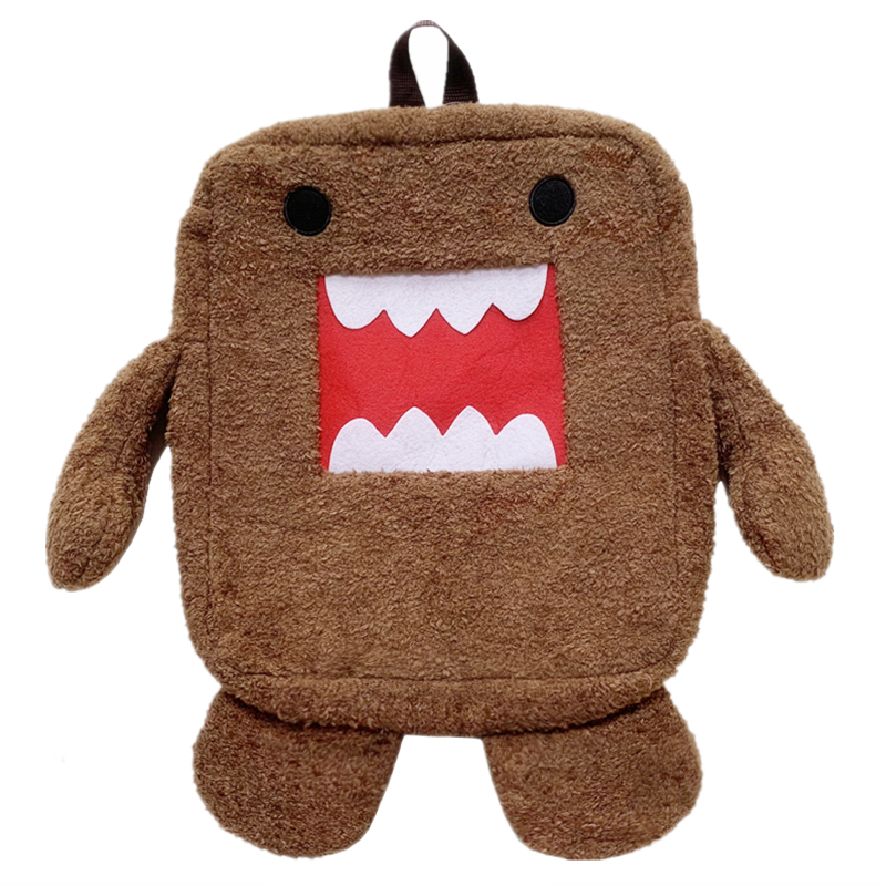 Domo Kun กระเป๋าเป้สะพายหลังตุ๊กตาสําหรับเด็กผู้หญิงผู้ชาย Kawaii กระเป๋าน่ารักการ์ตูนอะนิเมะโรงเรีย