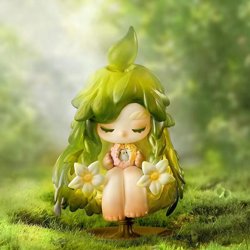 Popmart Marte CHAKA Light Elves series hand do blind box ของขวัญสาวน่ารัก
