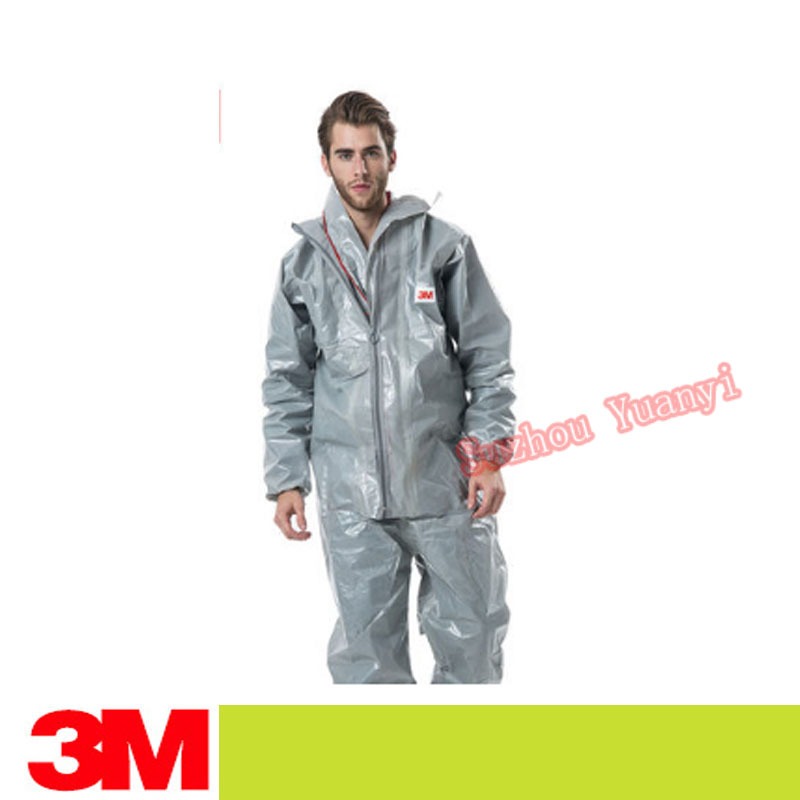 3M 4570 Coverall ชุดป้องกันกับการบริจาคเคมี