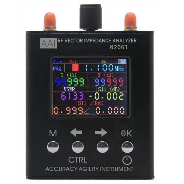 N1201sa ความจุความต้านทานไฟฟ้า nH การเหนี่ยวนํา Naheng เสาอากาศการวัดการทดสอบ N2061 ยืน Wave Meter V
