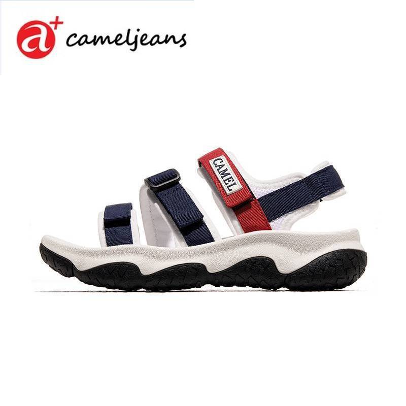 Cameljeans รองเท้าชายหาดกลางแจ้งของผู้หญิงรองเท้าแตะลำลองกันลื่น