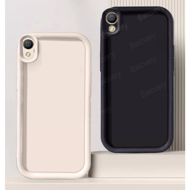 เคสโทรศัพท์ OPPO A37 A37f A37fw A37m คุณภาพสูง สีดํา สีม่วง สีฟ้า ป้องกันการหล่น TPU ป้องกันเต็มรูปแบบ กันชน ด้านหลัง เคสกันกระแทก