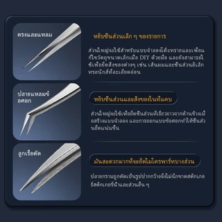 Stedi แหนบสเตนเลส ความแม่นยําสูง กันลื่น สําหรับหนีบโมเดล
