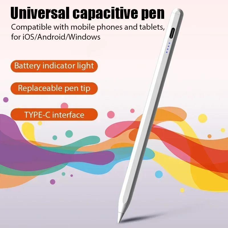 Ankndo ปากกาไอแพด ปากกาสไตลัส สากล สําหรับ IOS Android Windows Touch Pen สําหรับ Samsung โทรศัพท์ แท็บเล็ต