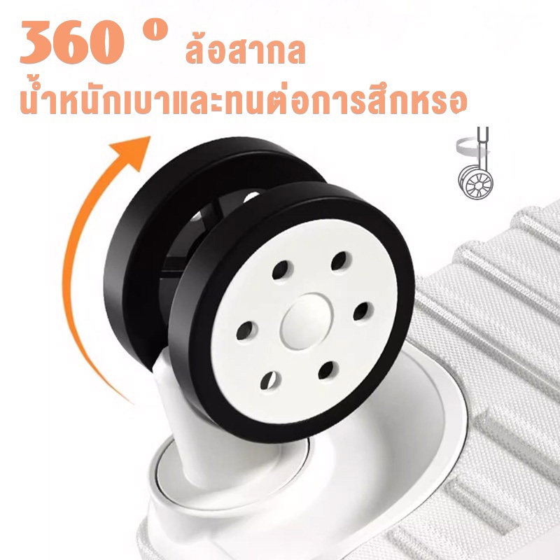 【สต็อกไทยพร้อมส่ง】20นิ้วกระเป๋าเดินทางจากต่างประเทศกระเป๋าเดินทางขนาด24นิ้วกระเป๋าเดินทาง28นิ้ววัสดุPCกระเป๋าเดินทางTSAศุลกากรล็อค
