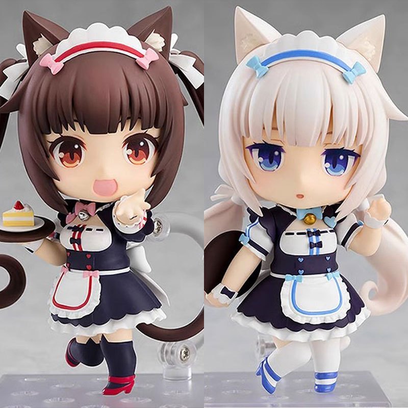 Nendoroid ตุ๊กตา Cats Paradise ช็อกโกแลต 1238 Vanillab 1248 / Nekopara ของขวัญสําหรับแฟนๆ 10 ซม.